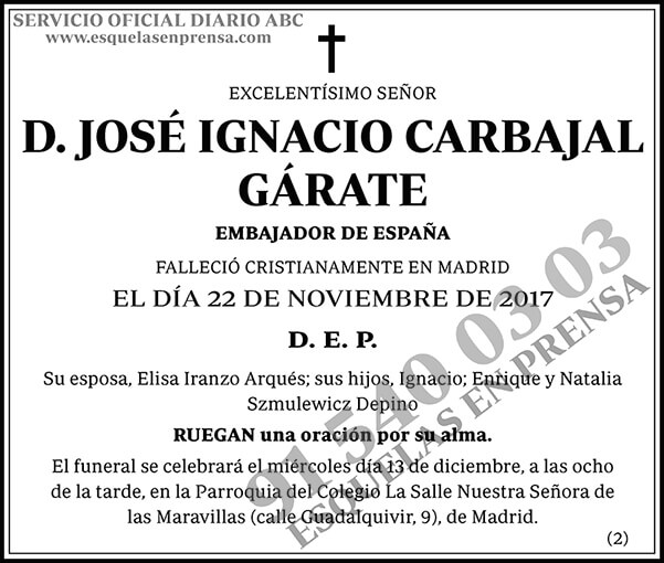 José Ignacio Carbajal Gárate